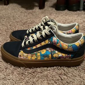 ☁️The Simpson’s  -Custom- Vans Old Skool☁️